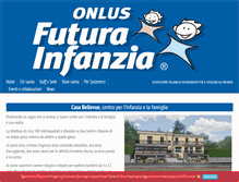 Tablet Screenshot of futurainfanzia.org